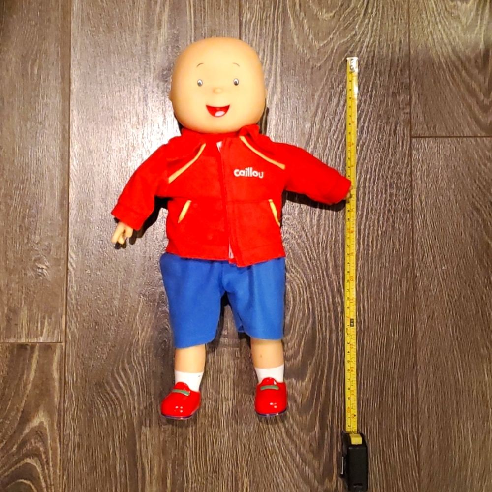 ❣️Talking CAILLOU 15 1/2 Inches Tall Doll  - English, Spanish & French